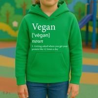 Vegan Protein Definition Kids Hoodie thumb 3