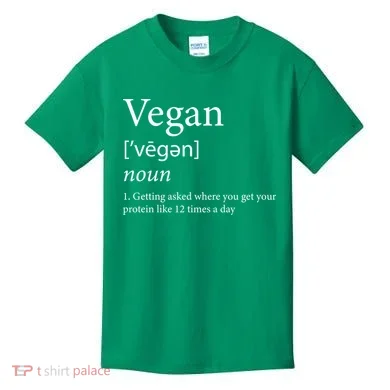 Vegan Protein Definition Kids T-Shirt