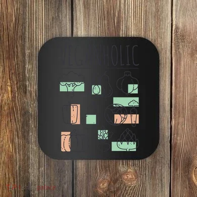 Veganholic Coaster