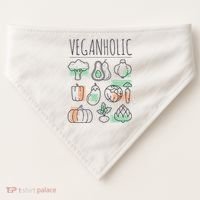 Veganholic USA-Made Doggie Bandana thumb 0
