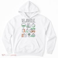 Veganholic Hoodie thumb 0