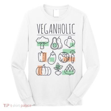 Veganholic Long Sleeve Shirt