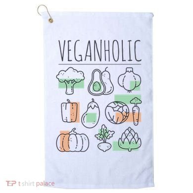 Veganholic Golf Towel