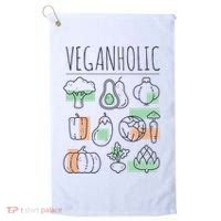 Veganholic Golf Towel thumb 0