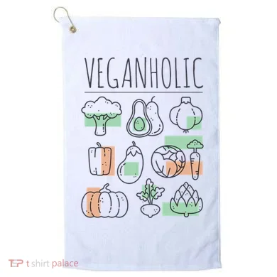 Veganholic Golf Towel