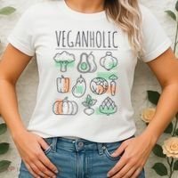 Veganholic Women's T-Shirt thumb 2