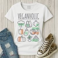 Veganholic Women's T-Shirt thumb 3