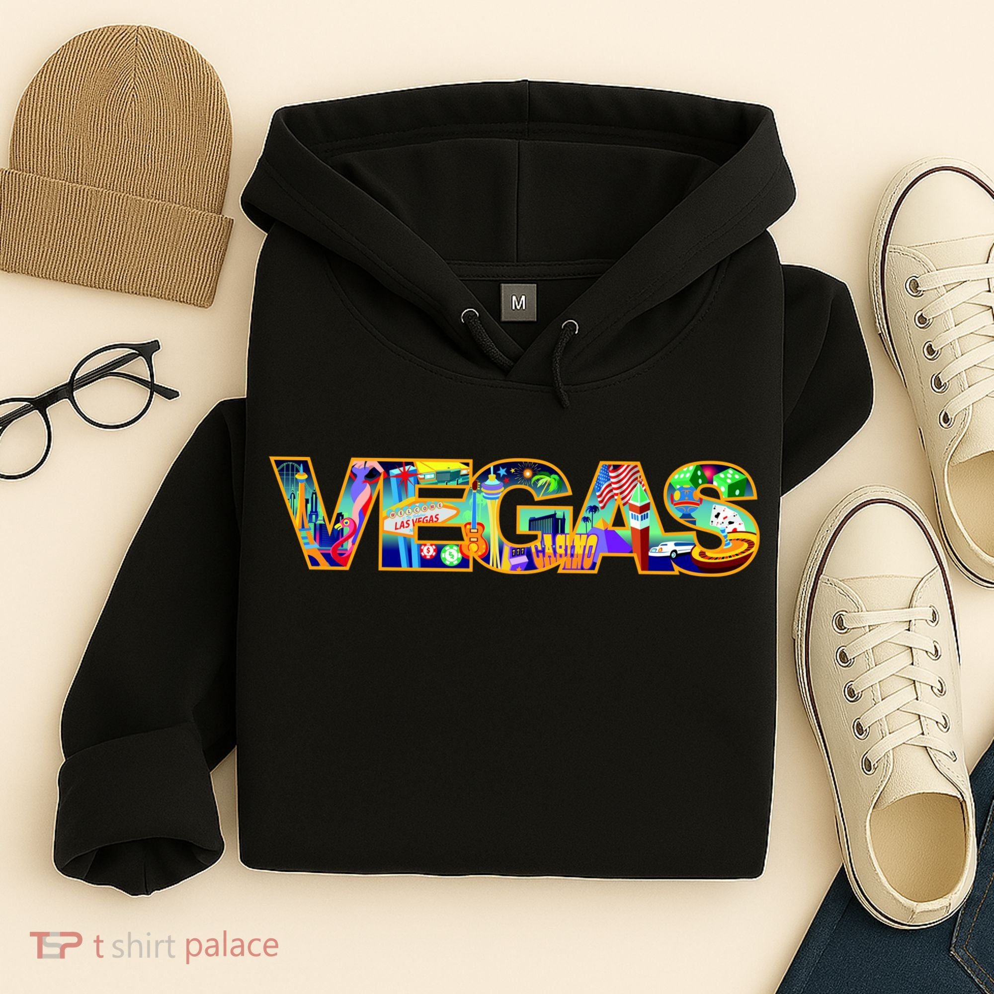 Vegas - Las Vegas Logo Hoodie