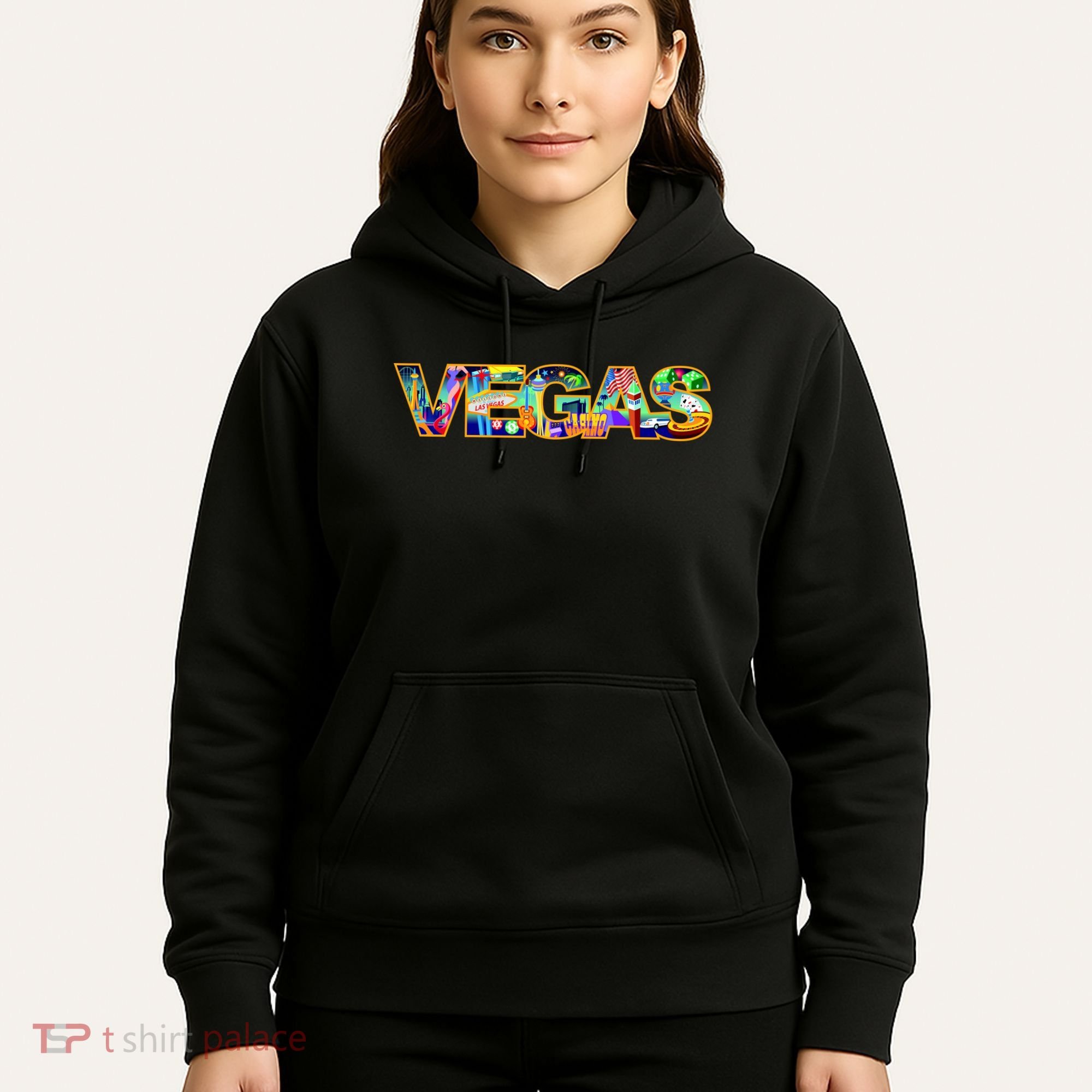 Vegas - Las Vegas Logo Hoodie
