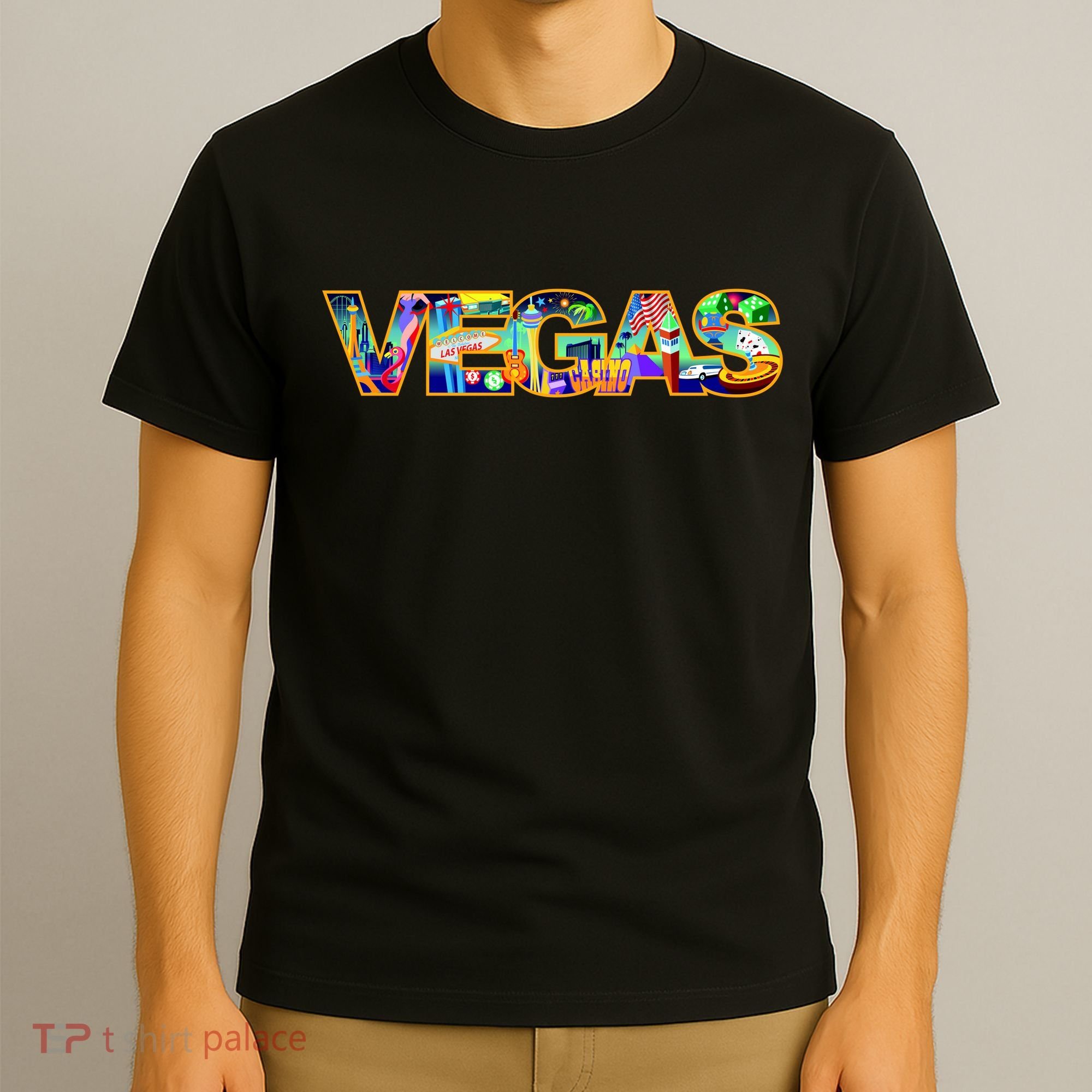 Vegas - Las Vegas Logo T-Shirt