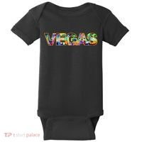 Vegas - Las Vegas Logo Baby Bodysuit thumb 0
