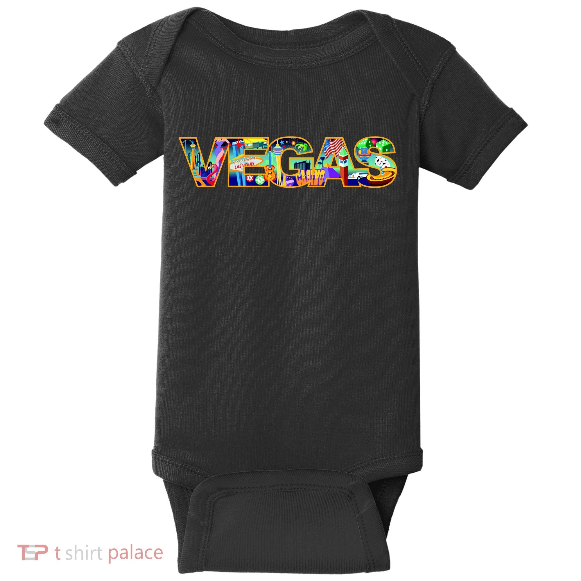 Vegas - Las Vegas Logo Baby Bodysuit