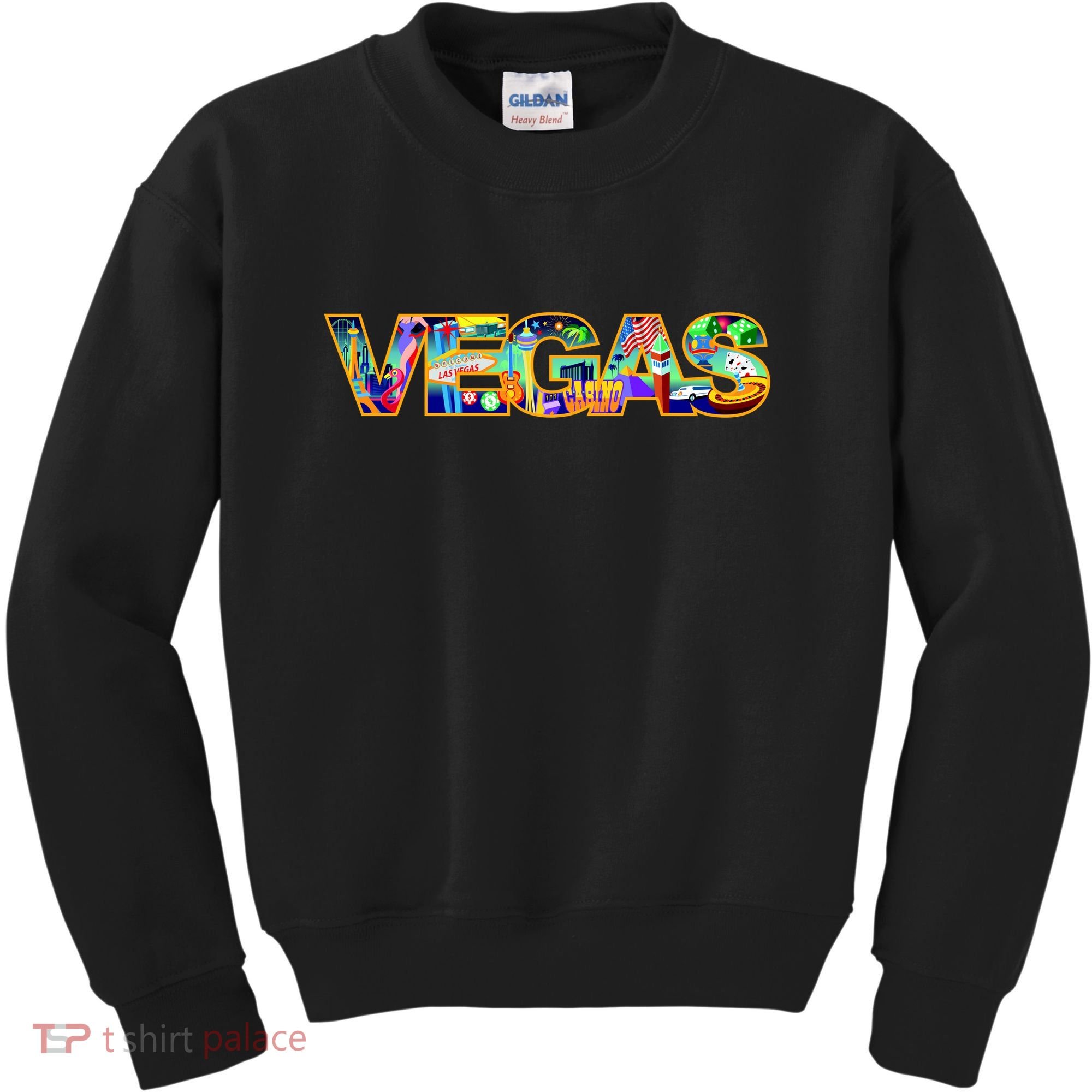 Vegas - Las Vegas Logo Kids Sweatshirt