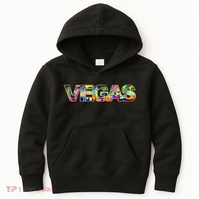 Vegas - Las Vegas Logo Kids Hoodie