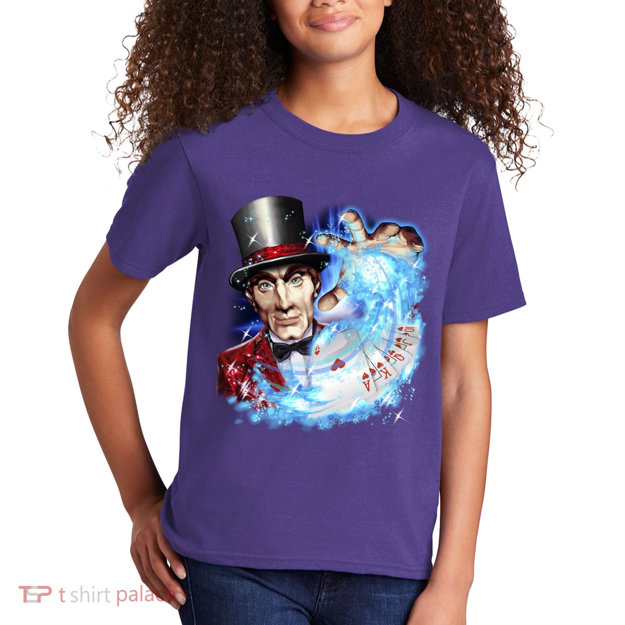 Vegas Magician Kids T-Shirt