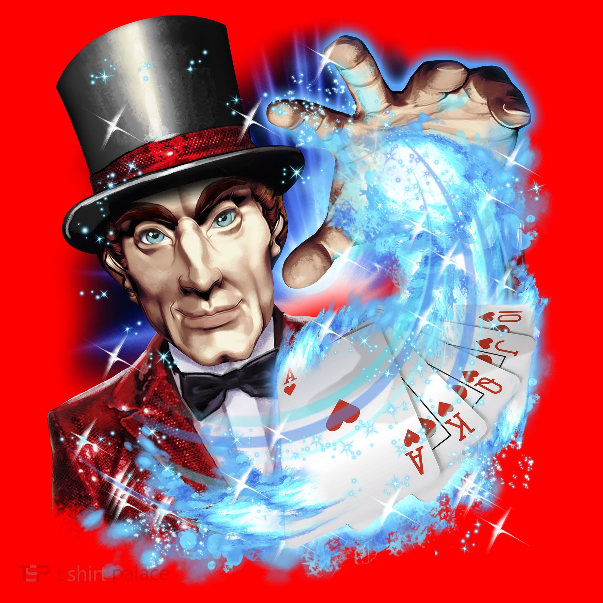 Vegas Magician Santa Hat