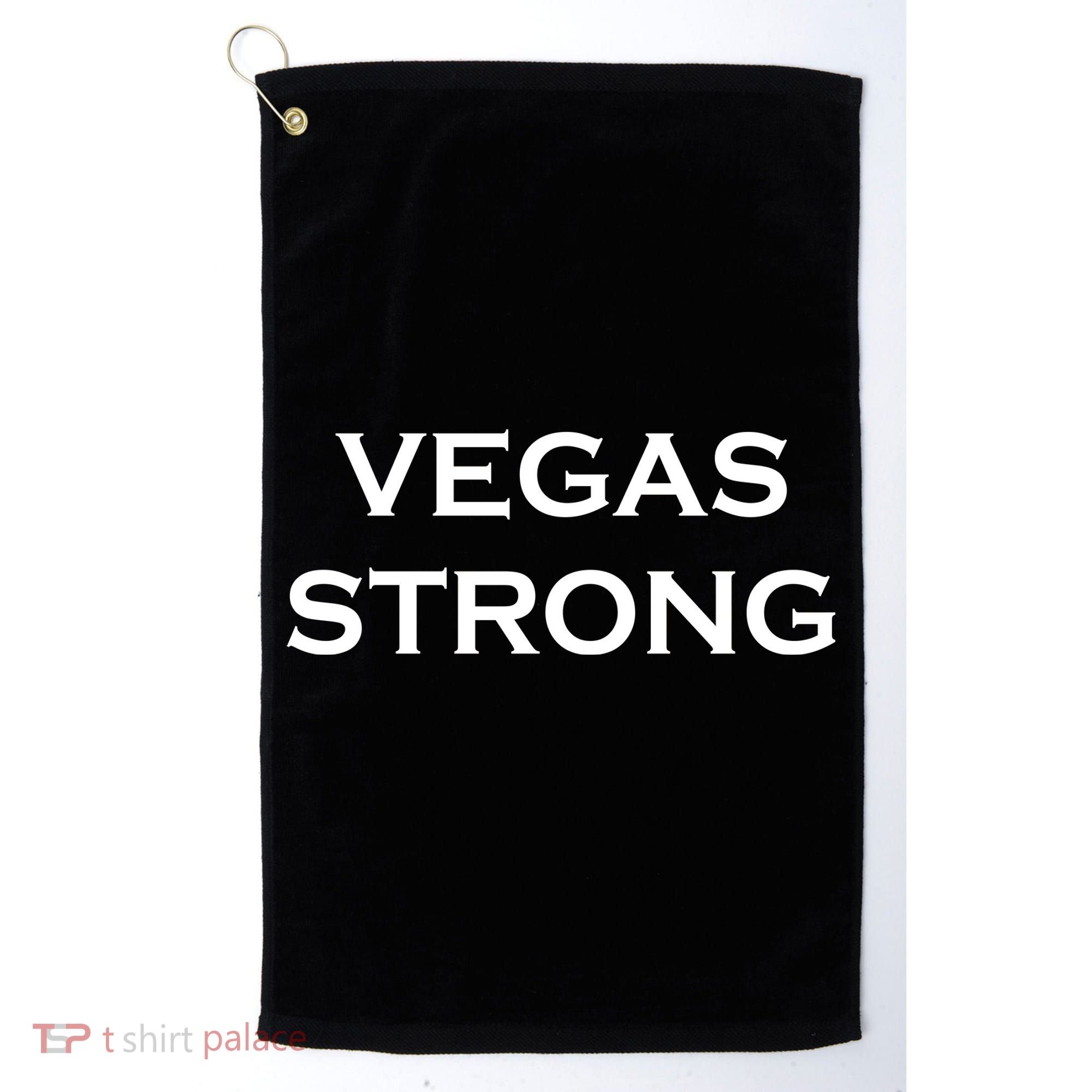 Vegas Strong Golf Towel
