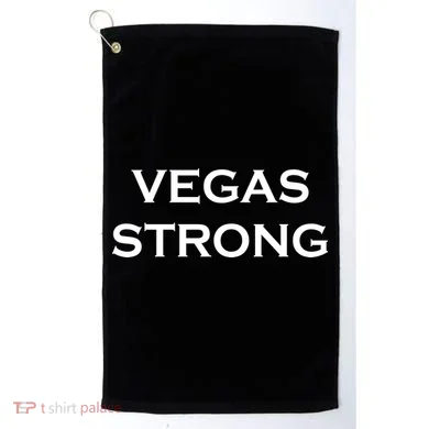 Vegas Strong Golf Towel