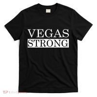 Vegas Strong Classy News Text T-Shirt thumb 0
