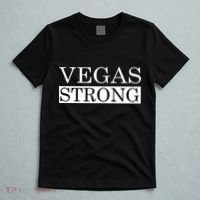 Vegas Strong Classy News Text T-Shirt thumb 5