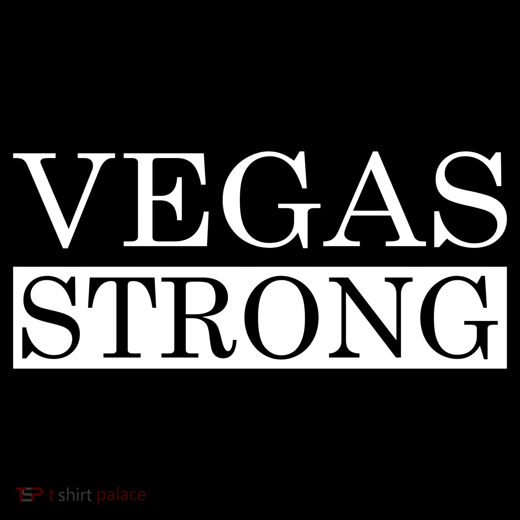 Vegas Strong Classy News Text Button