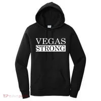 Vegas Strong Classy News Text Women's Hoodie thumb 0