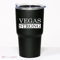 Vegas Strong Classy News Text Tumbler thumb 0