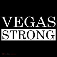 Vegas Strong Classy News Text Ornament thumb 1