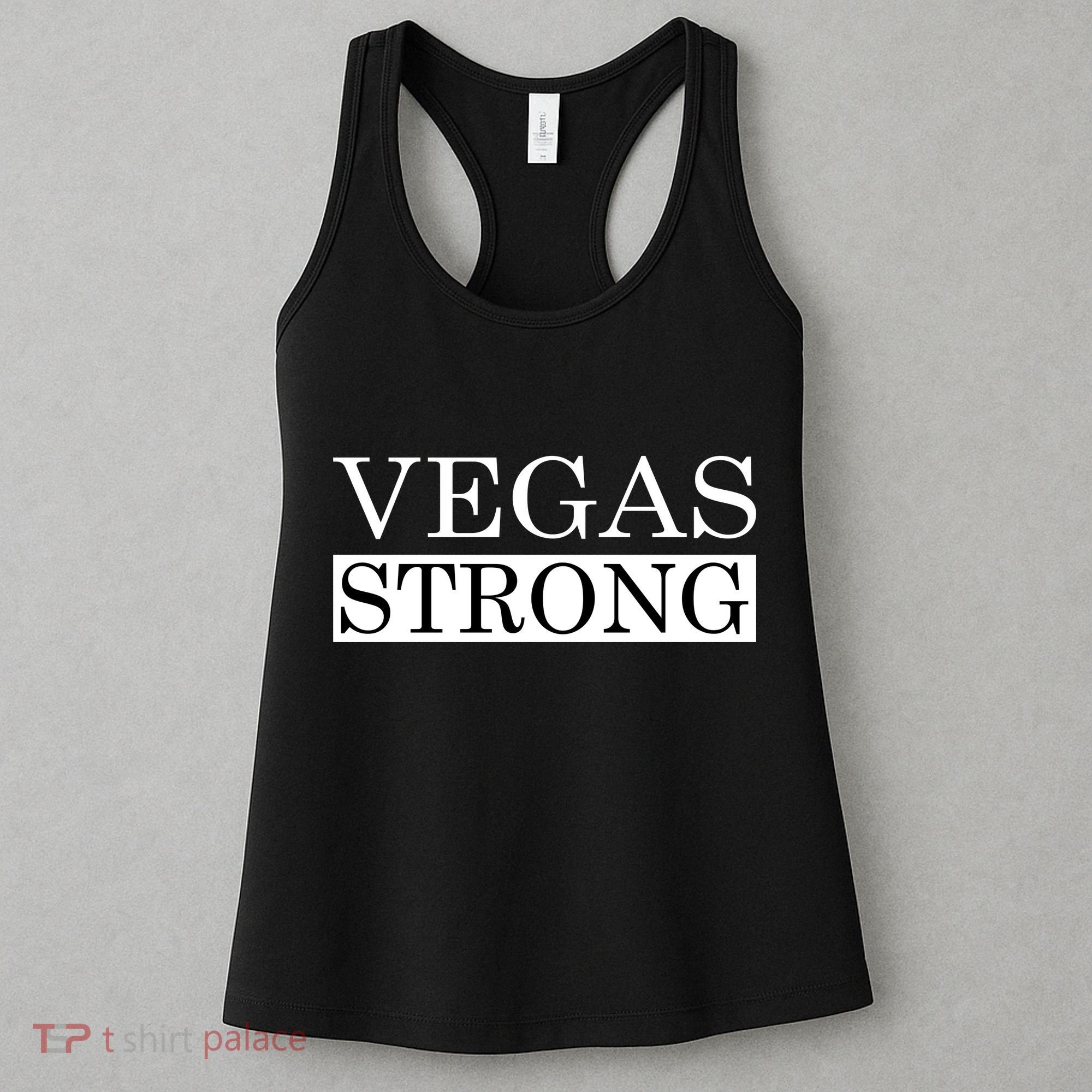 Vegas Strong Classy News Text Women's Tank Top