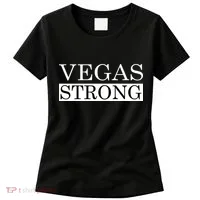 Vegas Strong Classy News Text Women's T-Shirt thumb 0