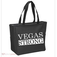 Vegas Strong Classy News Text Tote Bag thumb 2