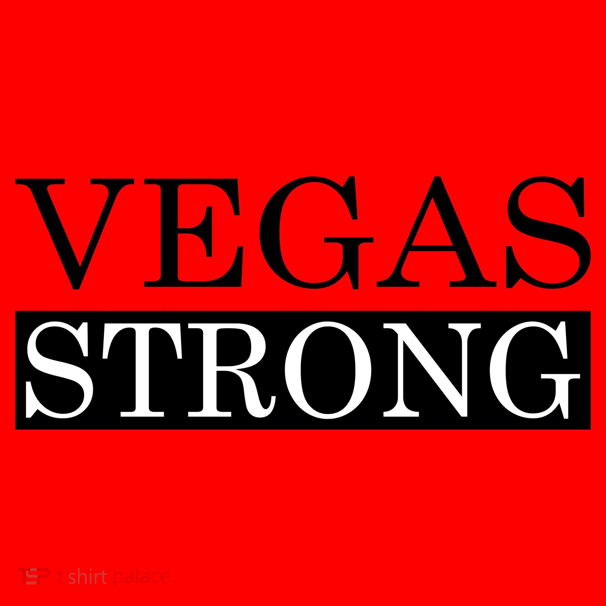 Vegas Strong Classy News Text Santa Hat