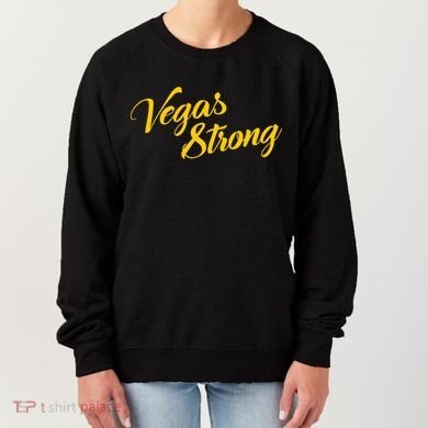 Vegas Strong Gold Script Women's Sweatshirt