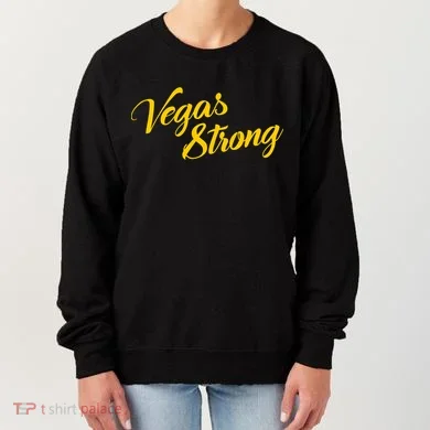 Vegas Strong Gold Script Women's Sweatshirt