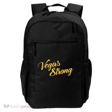 Vegas Strong Gold Script Backpack