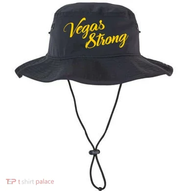 Vegas Strong Gold Script Bucket Hat