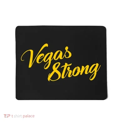 Vegas Strong Gold Script Mousepad