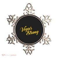 Vegas Strong Gold Script Ornament thumb 0