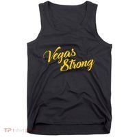Vegas Strong Gold Script Tank Top thumb 0