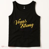 Vegas Strong Gold Script Tank Top thumb 2