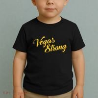 Vegas Strong Gold Script Toddler T-Shirt thumb 2