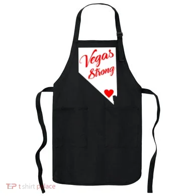 Vegas Strong Nevada Heart Script Apron