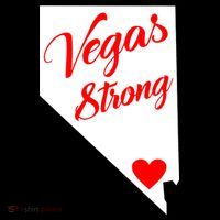 Vegas Strong Nevada Heart Script Women's Hoodie thumb 2