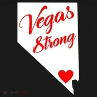 Vegas Strong Nevada Heart Script Ornament thumb 1