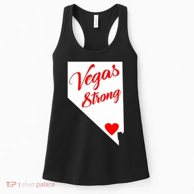Vegas Strong Nevada Heart Script Women's Tank Top