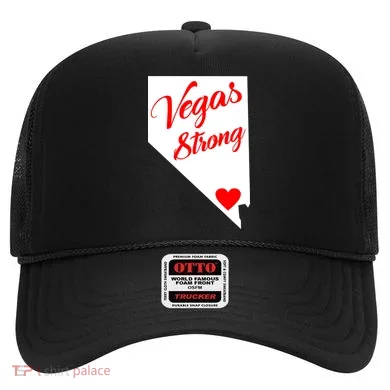 Vegas Strong Nevada Heart Script Hat