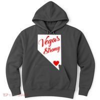 Vegas Strong Nevada Heart Script Hoodie thumb 0