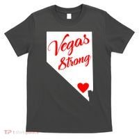 Vegas Strong Nevada Heart Script T-Shirt thumb 0