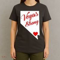 Vegas Strong Nevada Heart Script T-Shirt thumb 4