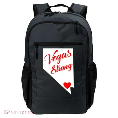 Vegas Strong Nevada Heart Script Backpack